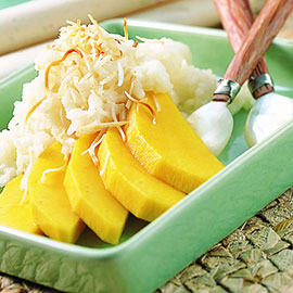 Creamy Rice & Mango